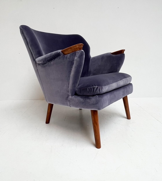 Image 1 of Deense design fauteuil van Kurt Olsen, 1950