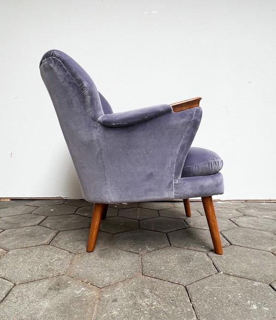 Image 1 of Deense designfauteuil van Kurt Olsen, 1950's