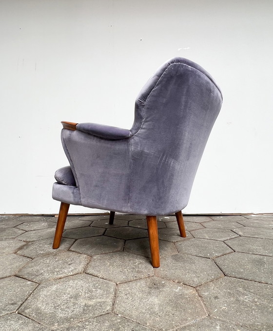 Image 1 of Deense designfauteuil van Kurt Olsen, 1950's