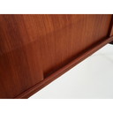 Vintage teakhouten highboard, Denemarken 1970