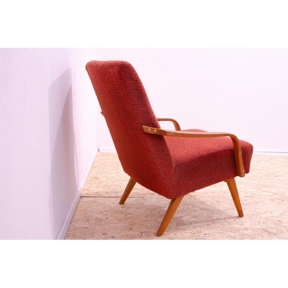 Image 1 of Paar vintage fauteuils van Jaroslav Šmídek voor Cesky Nabytek, Tsjecho-Slowakije 1960