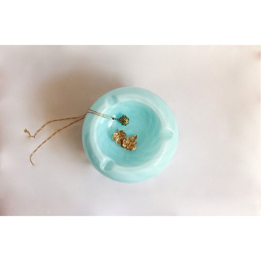 Vintage Mello Swirl Murano glazen vanger, Italië 1970