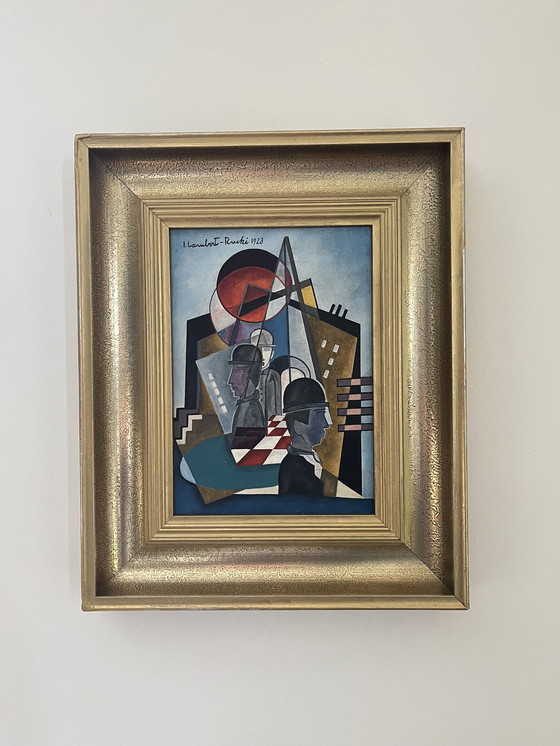 Image 1 of Jean Lambert-Rucki (1888-1967) - Hommes A La Tour