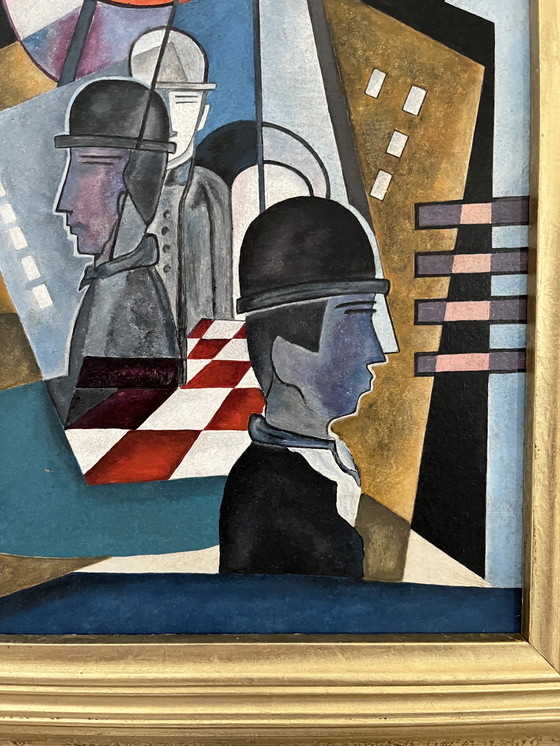 Image 1 of Jean Lambert-Rucki (1888-1967) - Hommes A La Tour