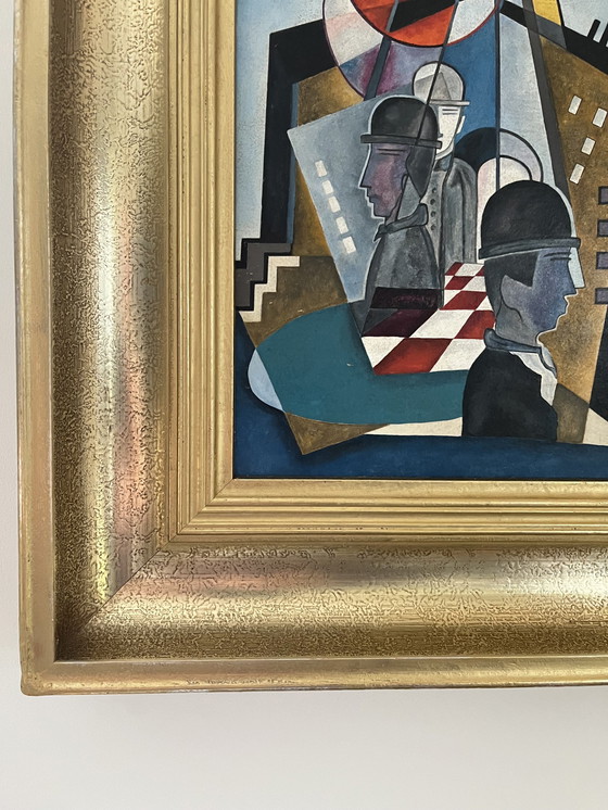 Image 1 of Jean Lambert-Rucki (1888-1967) - Hommes A La Tour