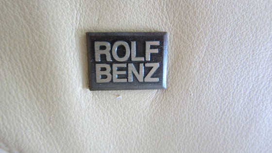 Image 1 of Lederen"Rolf Benz 680" Fauteuil/Ligzetel In Zeer Mooie Staat