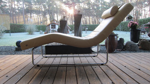 Lederen"Rolf Benz 680" Fauteuil/Ligzetel In Zeer Mooie Staat