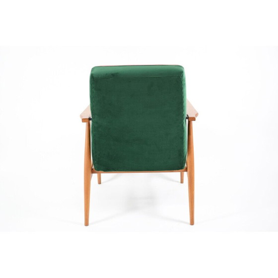 Image 1 of Fauteuil mid century 300-190 designer H.Lis groen fles roze 1970