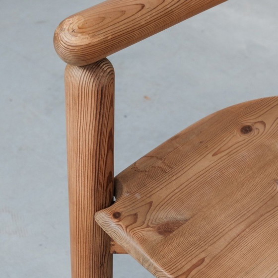 Image 1 of Set van 8 vintage eetkamerstoelen, Zweden 1970