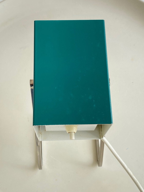 Image 1 of Kaiser Idell Kubuslamp, groen