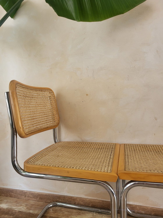 Image 1 of Vintage Marcel Breuer Cesca stoelen