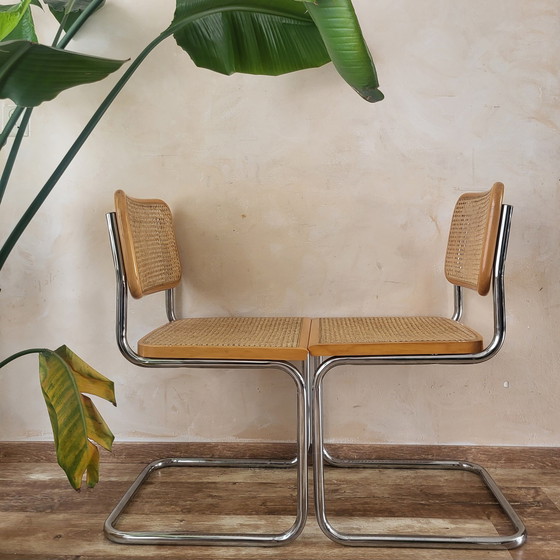 Image 1 of Vintage Marcel Breuer Cesca stoelen