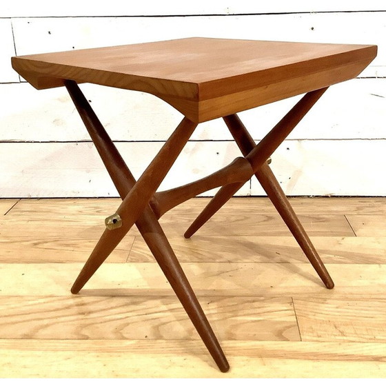 Image 1 of Vintage teakhouten salontafel van Jens H Quistgaard voor Dansk, Denemarken 1960