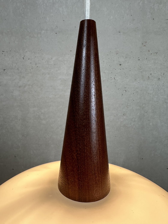 Image 1 of Vintage Louis Kalff hanglamp - Japandi