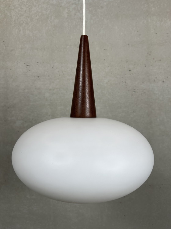 Image 1 of Vintage Louis Kalff hanglamp - Japandi