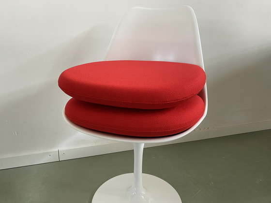 Image 1 of 2x Vervangend Kussen Tulip chair - rood