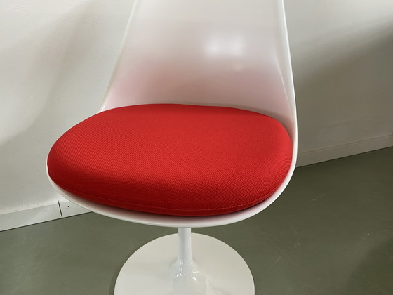 Image 1 of 2x Vervangend Kussen Tulip chair - rood