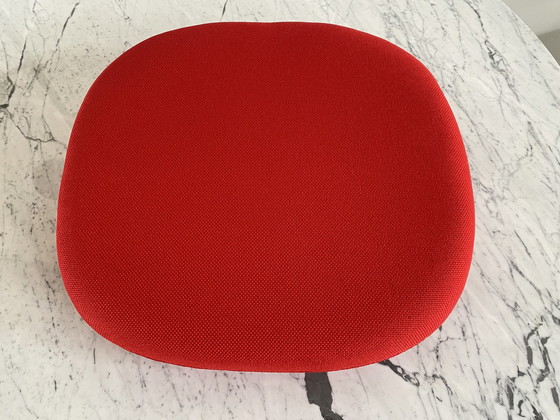 Image 1 of 2x Vervangend Kussen Tulip chair - rood