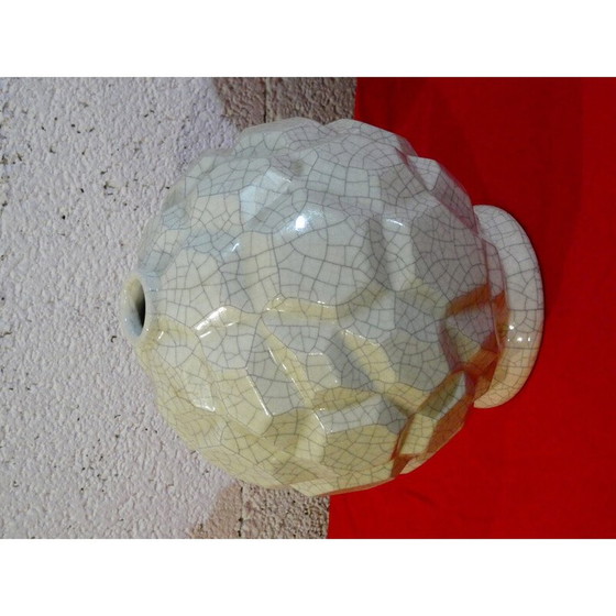 Image 1 of Paar vintage keramische crackles, 1920