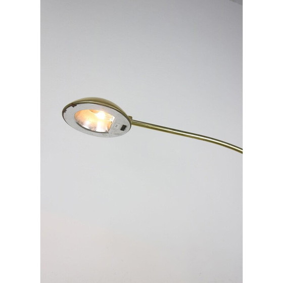 Image 1 of Vintage gouden boog tafellamp van Meblo, 1980