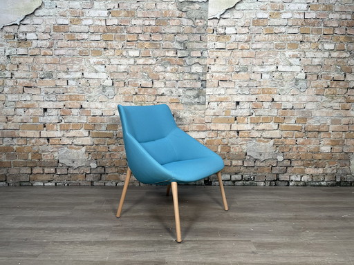 Forma 5 Bow blauw - fauteuil