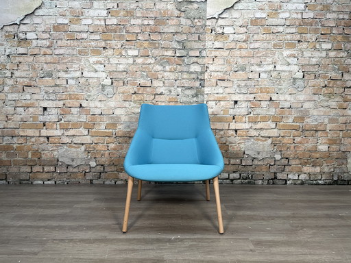 Forma 5 Bow blauw - fauteuil