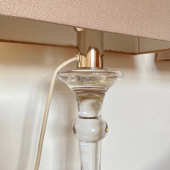 Image 1 of Paar vintage Val Saint Lambert Tiffany tafellampen van Ingo Mauro