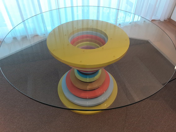 Image 1 of Design Eettafel - ' Diabolo Coloreado '