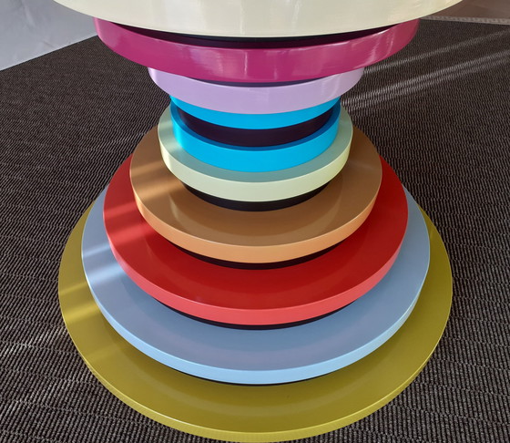 Image 1 of Design Eettafel - ' Diabolo Coloreado '