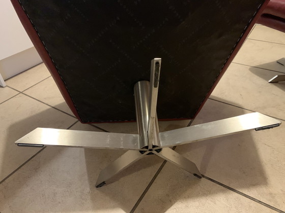 Image 1 of Extra Large Fauteuil & Hocker Van Bert Plantagie