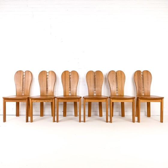 Image 1 of 6X Vintage Eetkamerstoel