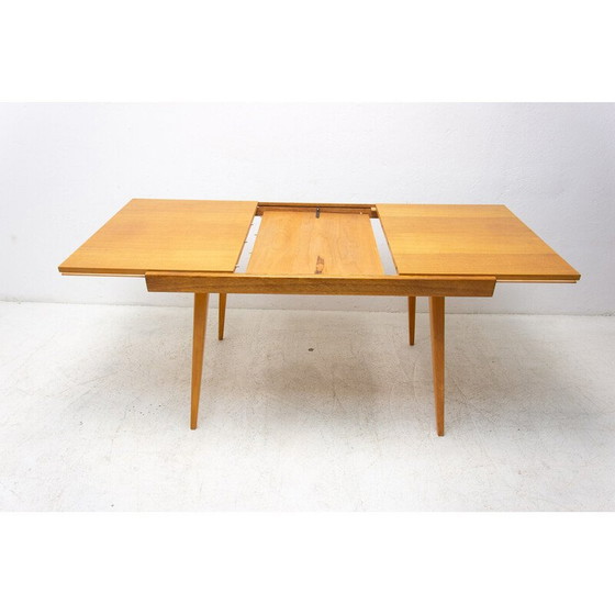 Image 1 of Mid century inklapbare eettafel van František Jirák voor Tatra nábytok, Tsjecho-Slowakije jaren 1970