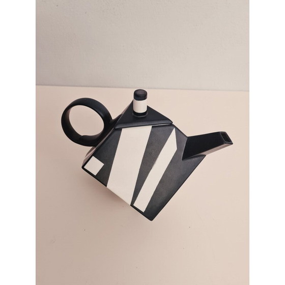 Image 1 of Vintage kubusvormig theater van Rolf Sinnemark voor Rörstrand, 1980