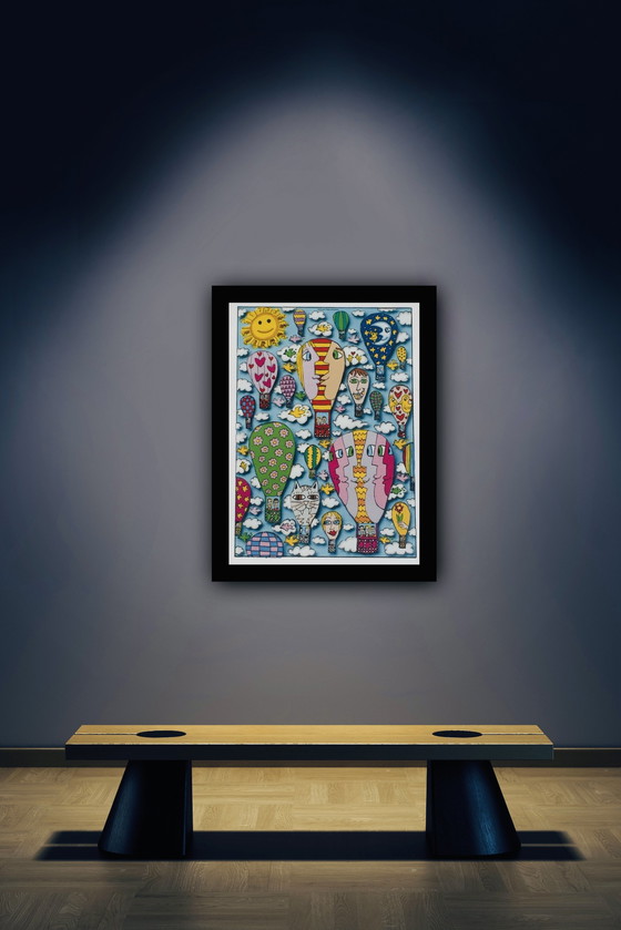 Image 1 of James Rizzi: “: "I Want To Take You Higher, 2004".