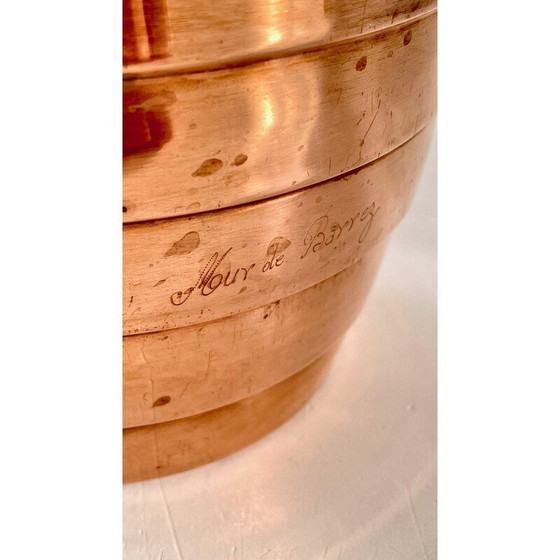 Image 1 of Vintage koperen plantenbak "Mur de Barrez", 1960