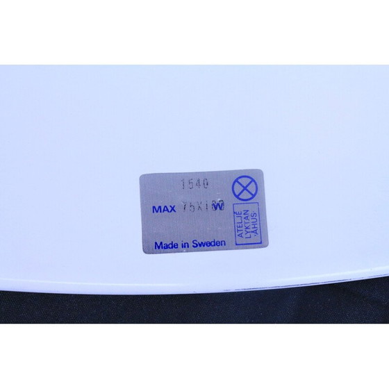 Image 1 of Hinken vintage hanglamp van Per Sundstedt voor Ateljé Lyktan en Kosta Lampan, 1970.