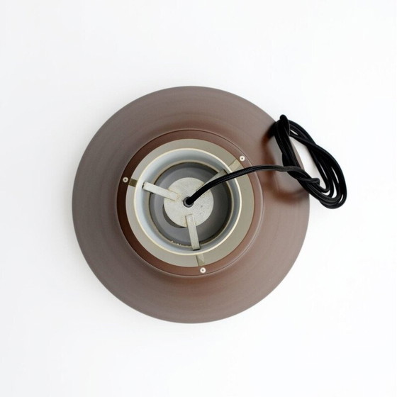 Vintage "life" hanglamp van Jo Hammerborg voor Fog Morup, Denemarken 1977 – Hanglampen, Brass, Metal (photo 3 of 6)