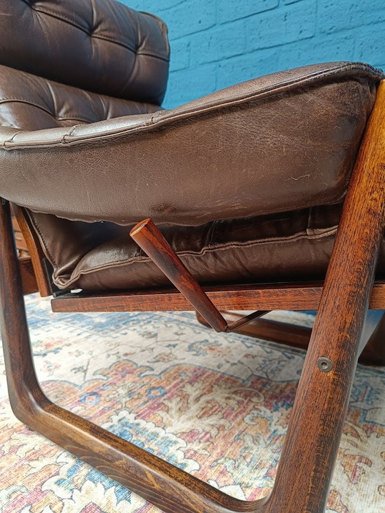 Image 1 of Vintage Deens Design Fauteuil