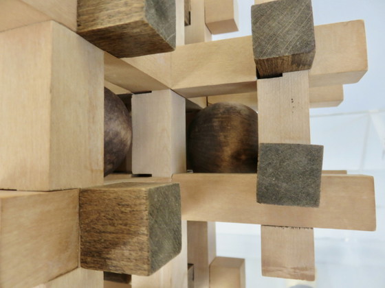 Image 1 of Xxl Houten Hoofdbreker, 1970