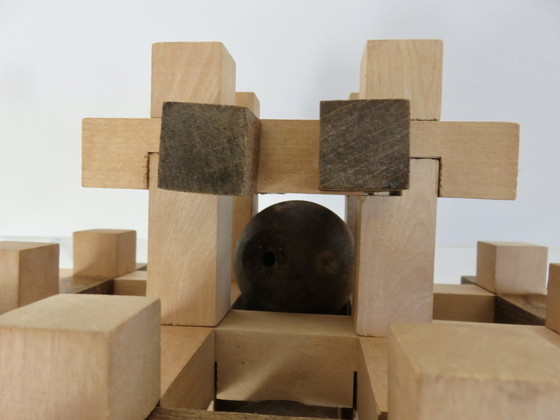 Image 1 of Xxl Houten Hoofdbreker, 1970