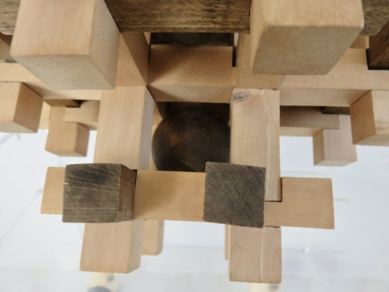 Image 1 of Xxl Houten Hoofdbreker, 1970