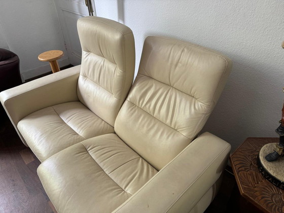 Image 1 of Seamless Ekornes Crème bank