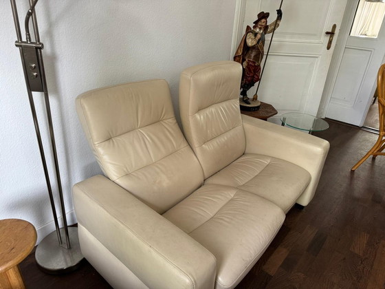 Image 1 of Seamless Ekornes Crème bank