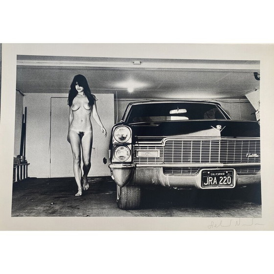 Image 1 of Vintage fotolithografie Hollywood 1976 door Helmut Newton