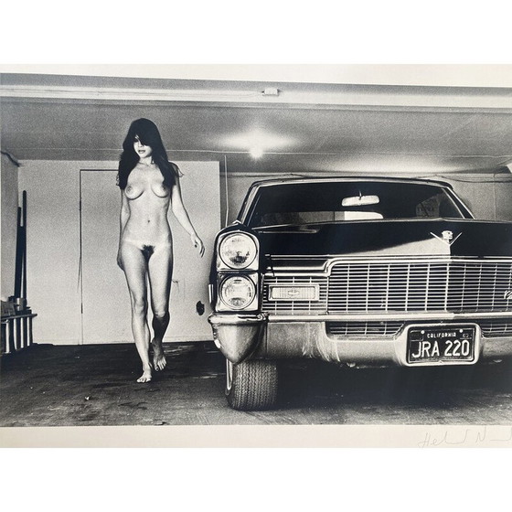 Image 1 of Vintage fotolithografie Hollywood 1976 door Helmut Newton