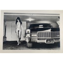 Vintage fotolithografie Hollywood 1976 door Helmut Newton