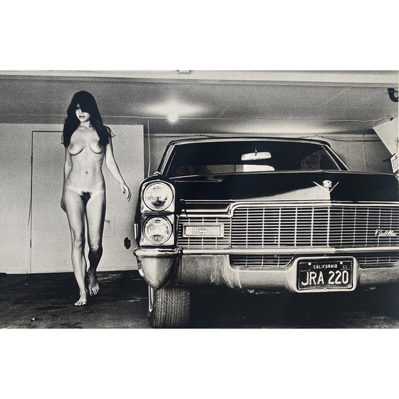 Image 1 of Vintage fotolithografie Hollywood 1976 door Helmut Newton