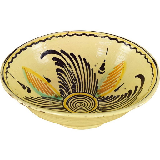 Vintage Lebrillo keramische kom, Spanje