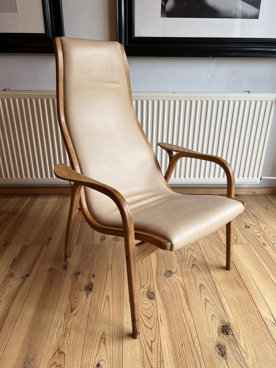 Image 1 of 2x Yngve Ekstrom loungestoelen