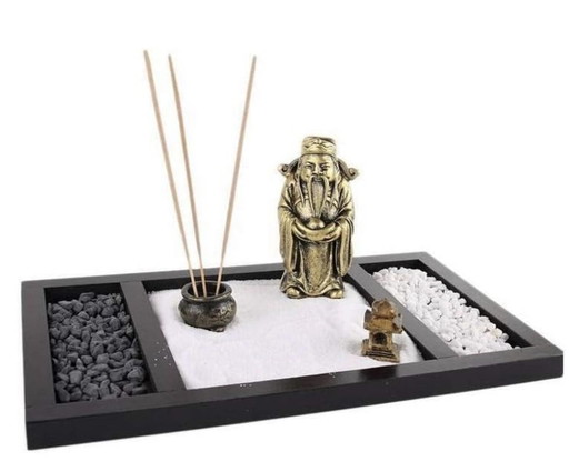 Aziatische tuin Zen Porte-Encens